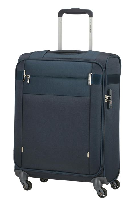 samsonite citybeat spinner 55/40 navy blue|Samsonite Citybeat Spinner (4 wheels) dark blue 55 cm .